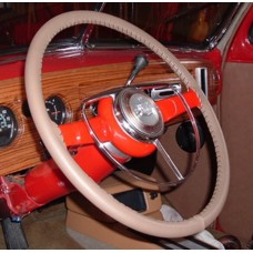 Wheelskins Genuine Leather Steering Wheel Cover - Oak One Color